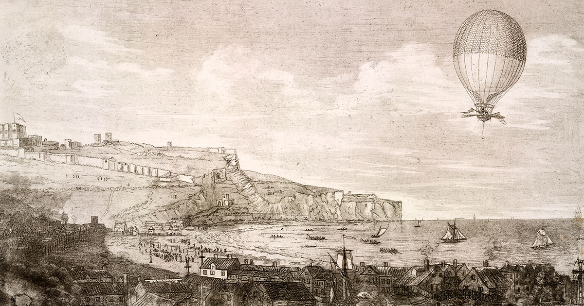 English Channel Balloon Ride NotQuiteFriends in High Places Grand